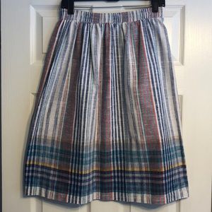 LAST CALL VTG Plaid skirt